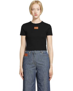 Fendi Jersey T-Shirt - Black
