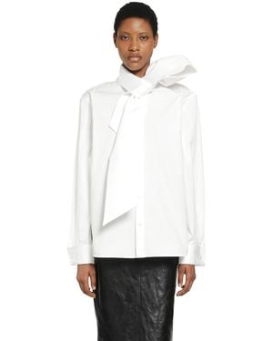 Saint Laurent Lavallière Shirt - White
