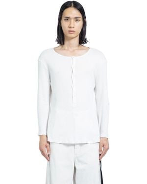 Ann Demeulemeester Ilyas Serafino Top - White