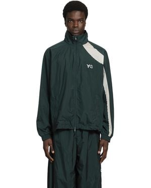 Y-3 3 Stripes Nylon Shell Jacket - Green