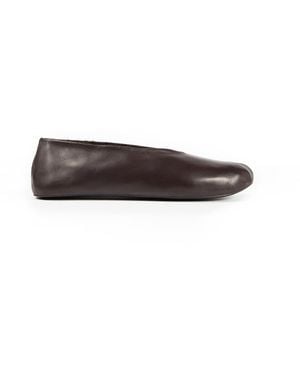 The Row Stella Slippers - Brown