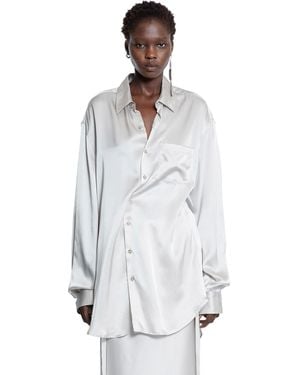Ann Demeulemeester Elizabeth Long High Comfort Shirt - White