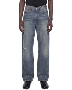 MM6 by Maison Margiela Straight Leg Jeans - Blue