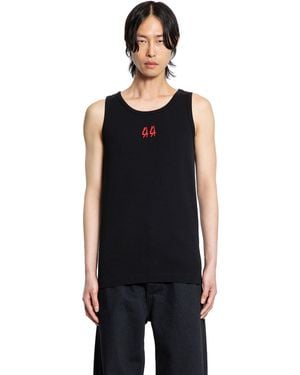 44 Label Group 44 Rib Tank Top - Black