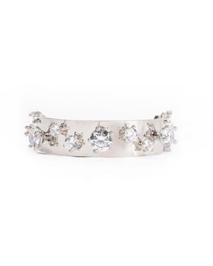 Panconesi Diamanti Armour Choker - White