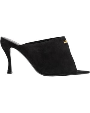 Balenciaga Midnight City Mules - Black