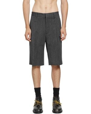 MM6 by Maison Margiela Tailored Shorts - Gray