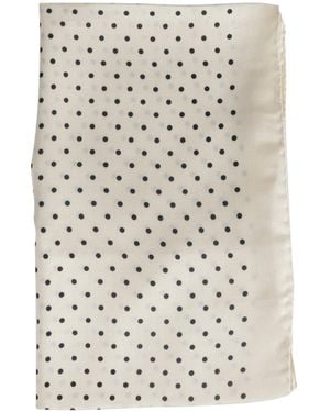 Destin Polkadot Silk Touch Bandana - Natural