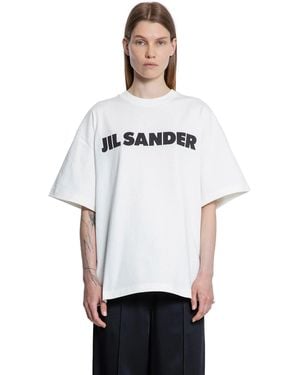 Jil Sander Logo T-shirt - White
