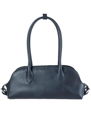 Ann Demeulemeester Dolly Mini Leather Shoulder Bag - Blue