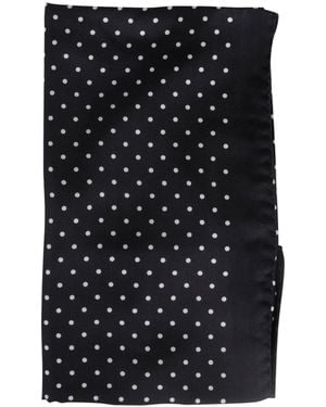 Destin Polkadot Silk Touch Bandana - Black