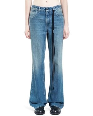 Ann Demeulemeester Vive 5 Pocket Jeans - Blue