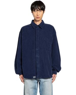 ERL Corduroy Overshirt - Blue