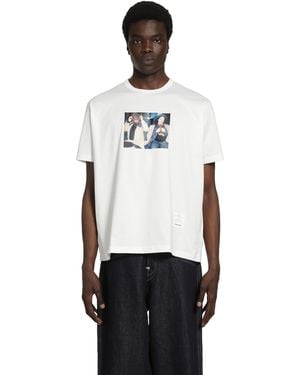 Junya Watanabe The Face Tricky And Martina T-Shirt - White