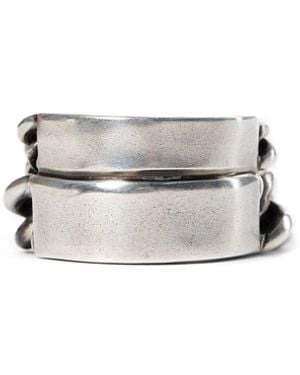 Ann Demeulemeester Ize Ring - White
