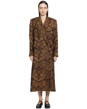 Uma Wang Camelot Coat - Brown