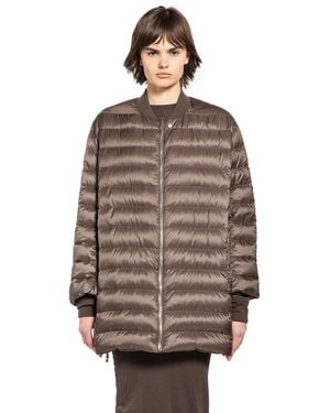 Rick Owens Moncler X Flight Down Parka - Brown