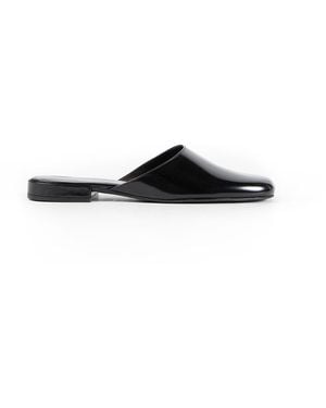 The Row Penelope Mules - Black