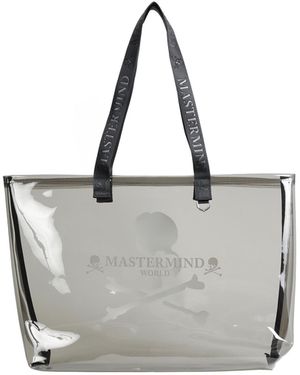 MASTERMIND WORLD Pvc Printed Tote Bag - Grey