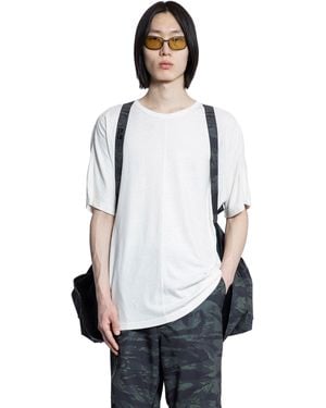 Maharishi Hemp Cross Oversized T-Shirt - White