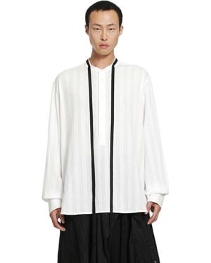 Ann Demeulemeester Bertil Serafino Shirt - White