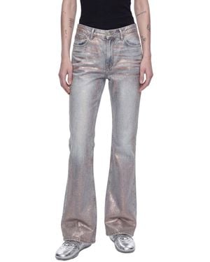 Acne Studios Fitted Glitter 2025F Jeans - Grey