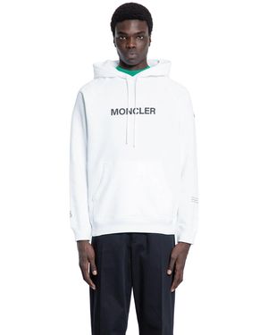 【送料&関税込】Moncler Genius Cartoon Logo Hoodie Moncler Genius Cartoon Logo Hoodie Sweatshirts in White for