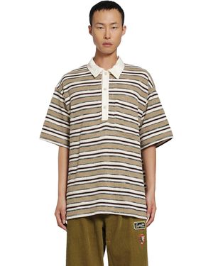 Song For The Mute Gym Polo - Brown