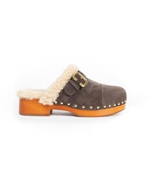 Chloé Clogs - Brown