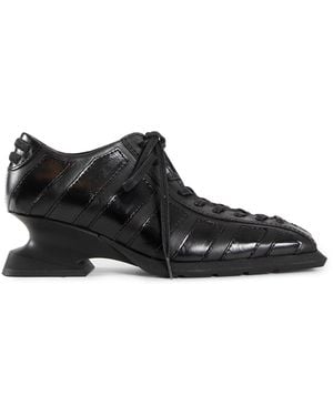 Miista Goldie Wedge Brougues - Black
