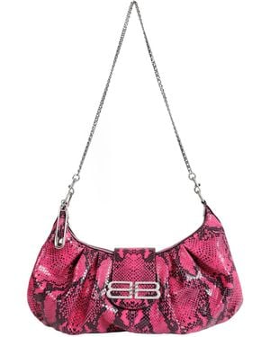 Balenciaga Pamela Medium Shoulder Bag - Purple
