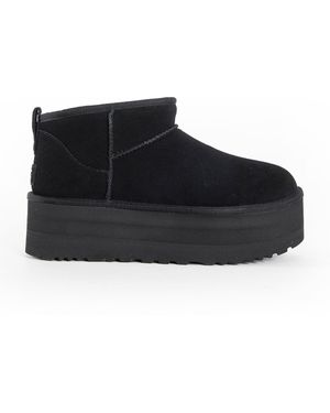 UGG Stivali Classic Ultra Mini Platform - Black