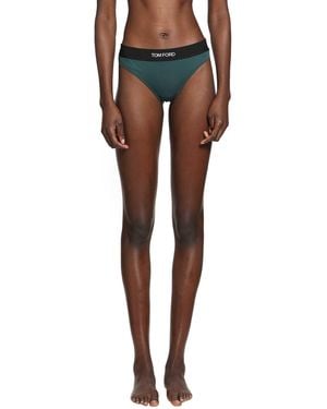 Tom Ford Modal Signature Thong - Blue