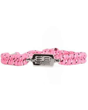 Balenciaga Saint Germain Lace Bracelet - Pink