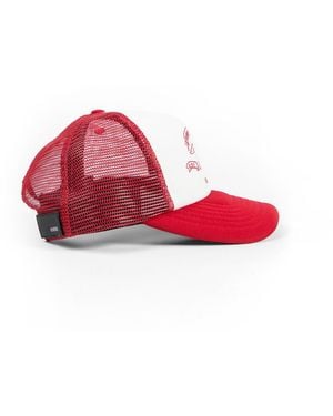 Amiri Eagle Trucker Hat - Red
