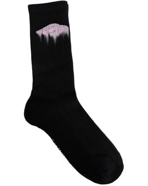 Balenciaga Wet Brush Socks - Black