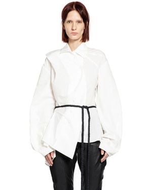 Yehuafan Cotton Shirt - White