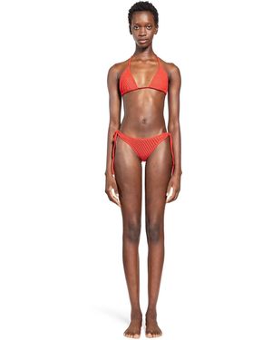 Laneus Knitted Bikini Set - Red