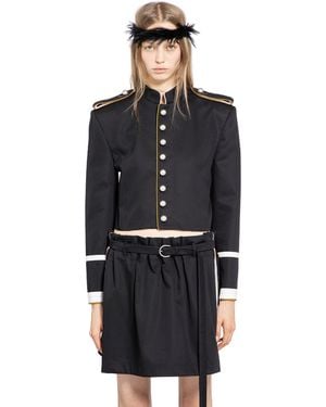 Ann Demeulemeester Bine Marsina Jacket - Black