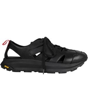 Yohji Yamamoto Cutout Trainers - Black