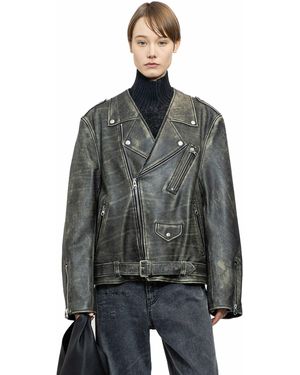 MM6 by Maison Martin Margiela Jackets - Black