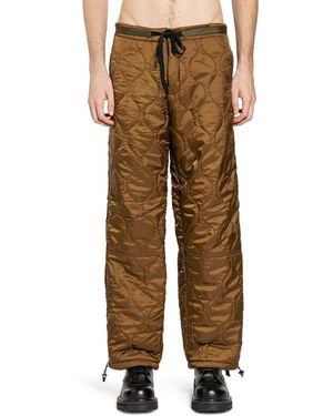 Oamc Peacemaker Liner Trousers - Brown