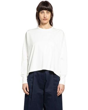 Studio Nicholson Loop Long Sleeve T-Shirt - White