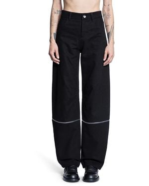 Moncler Genius Willow Smith Collaboration Cotton Canvas Trousers - Blue