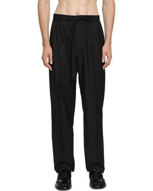 Valentino Wool Trousers - Black