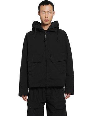 C.P. Company Hooded Jacket - Black