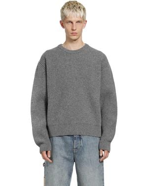 Jil Sander Wool Crewneck Jumper - Grey