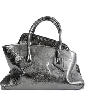 The Attico La Passeggiata Mini Top Handle Bag - Black
