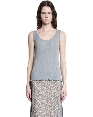 FENDI Fendi Roma Tank Top | Grey | FARFETCH