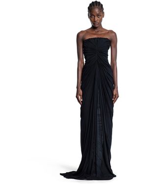 Rick Owens Concordians Radiance Bustier Gown - Blue
